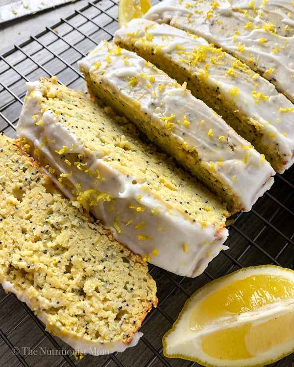 Protein-Packed Lemon Poppy Seed Cake