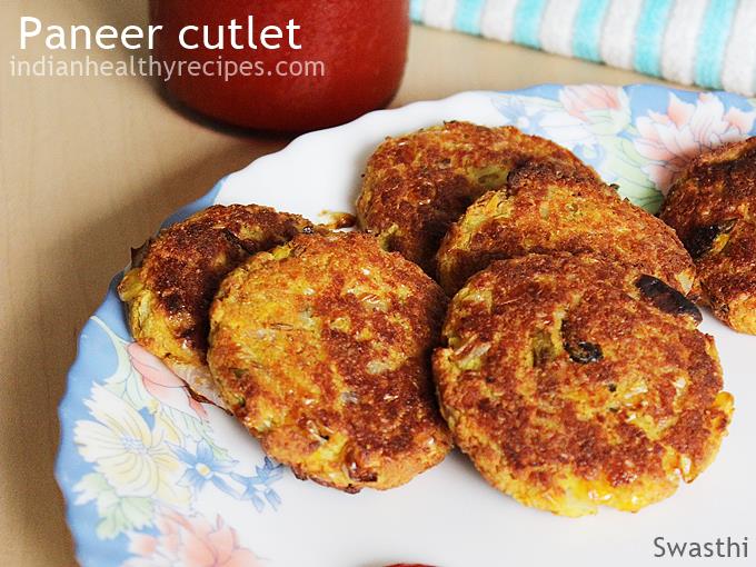 Peas and Paneer Cutlets