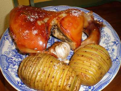 Receta de Cochinillo asado con hierbas provenzales