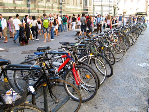 Family-Friendly Bike Rental in Florence