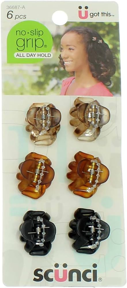 9. Scunci No-Slip Grip Octopus Jaw Hair Clip
