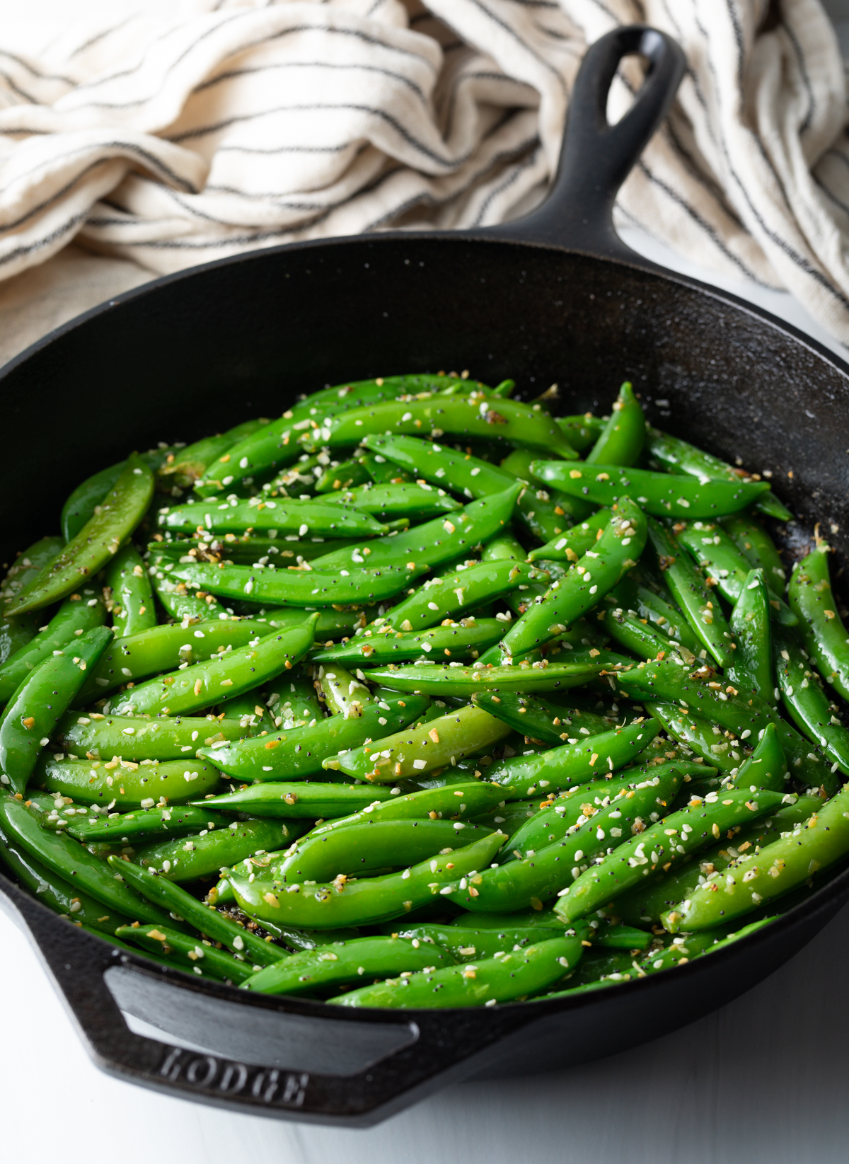 5. Sesame Ginger Snap Pea Stir-Fry