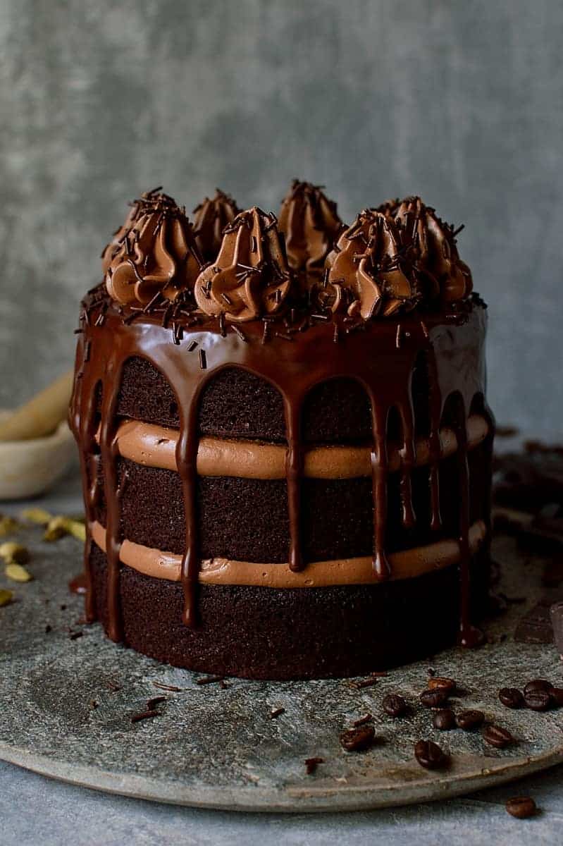 Cardamom Chocolate Cake Recipe