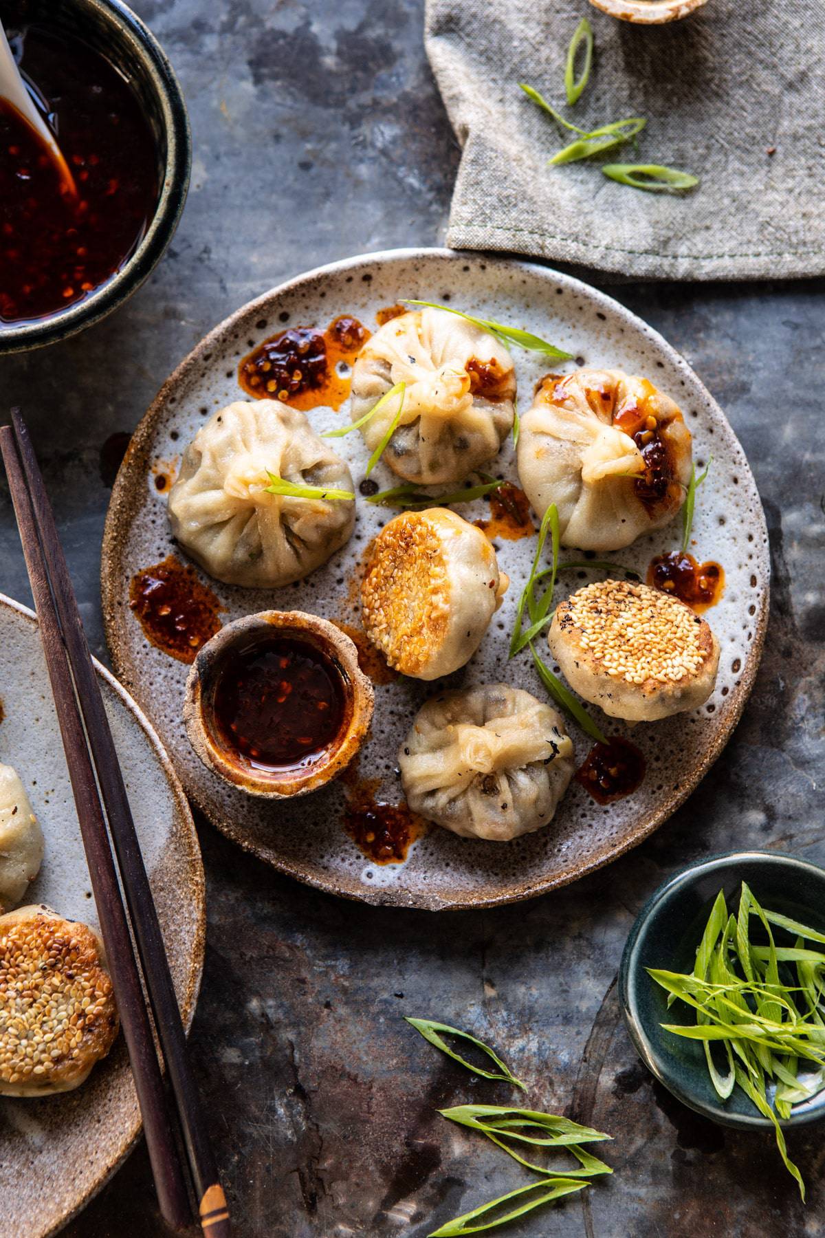 Mushroom and Truffle Oil Dumplings