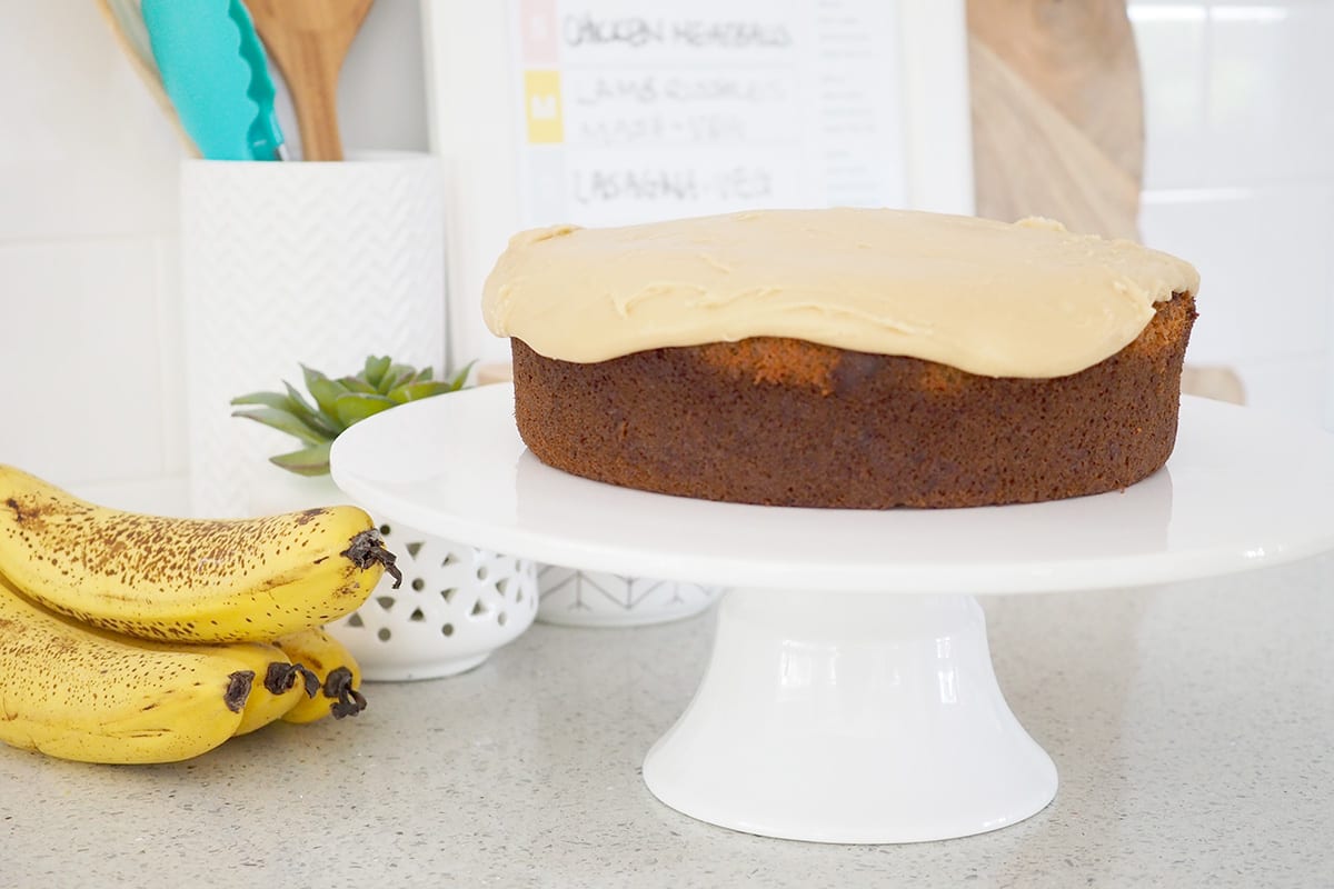 Caramel Banana Cake Muffins with Thermomix