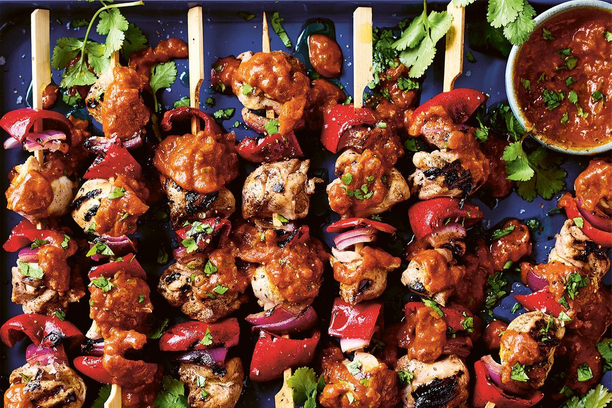Butter Chicken Skewers