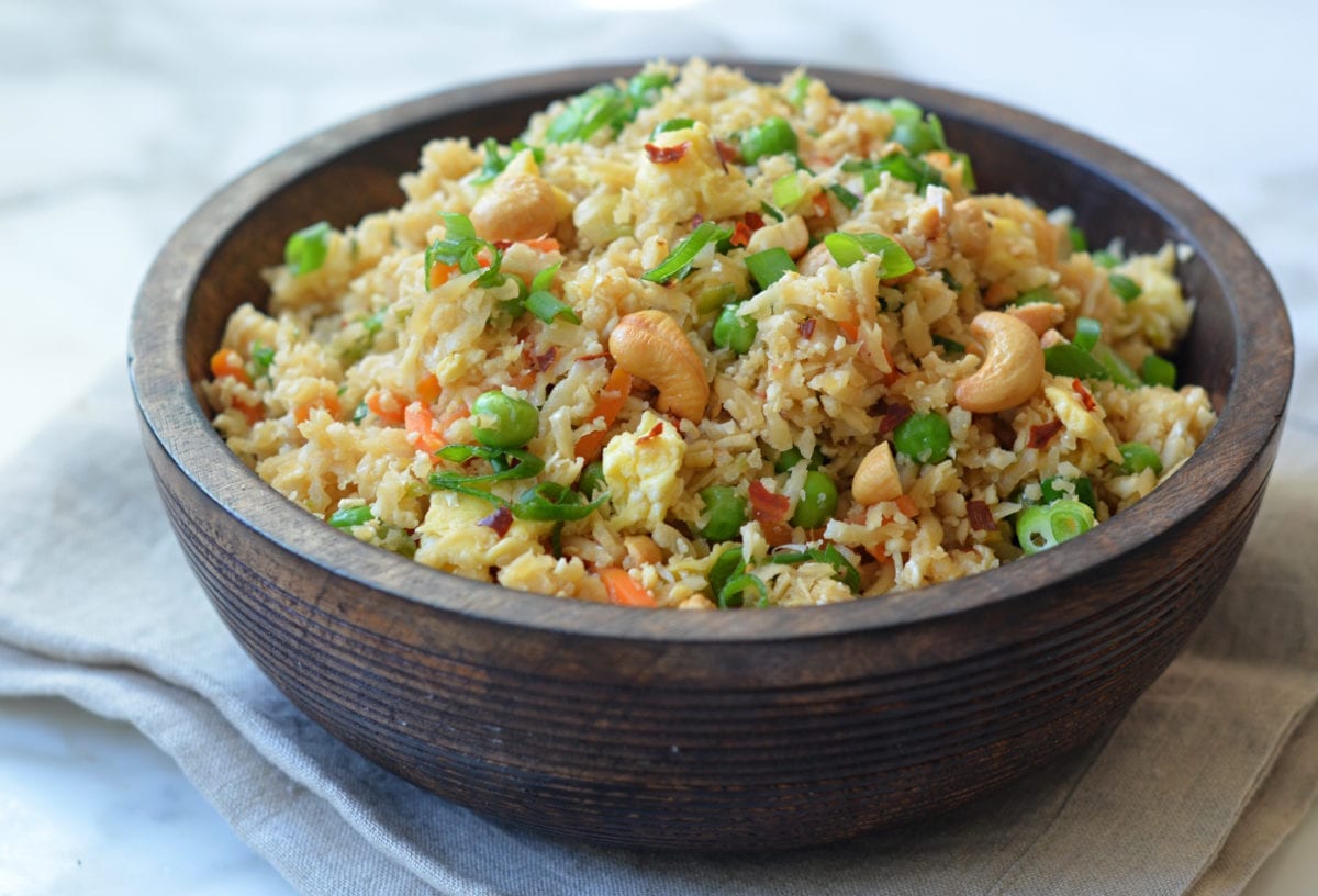 5. Cauliflower Fried Rice