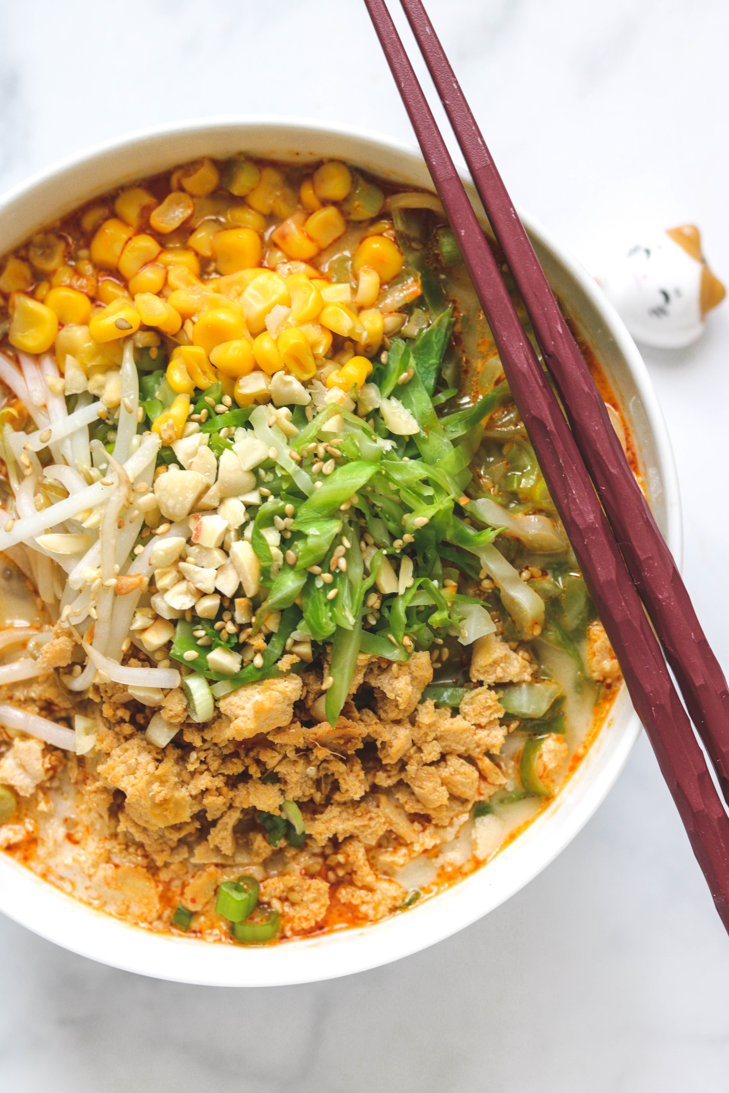 Sesame Ginger Vegan Ramen