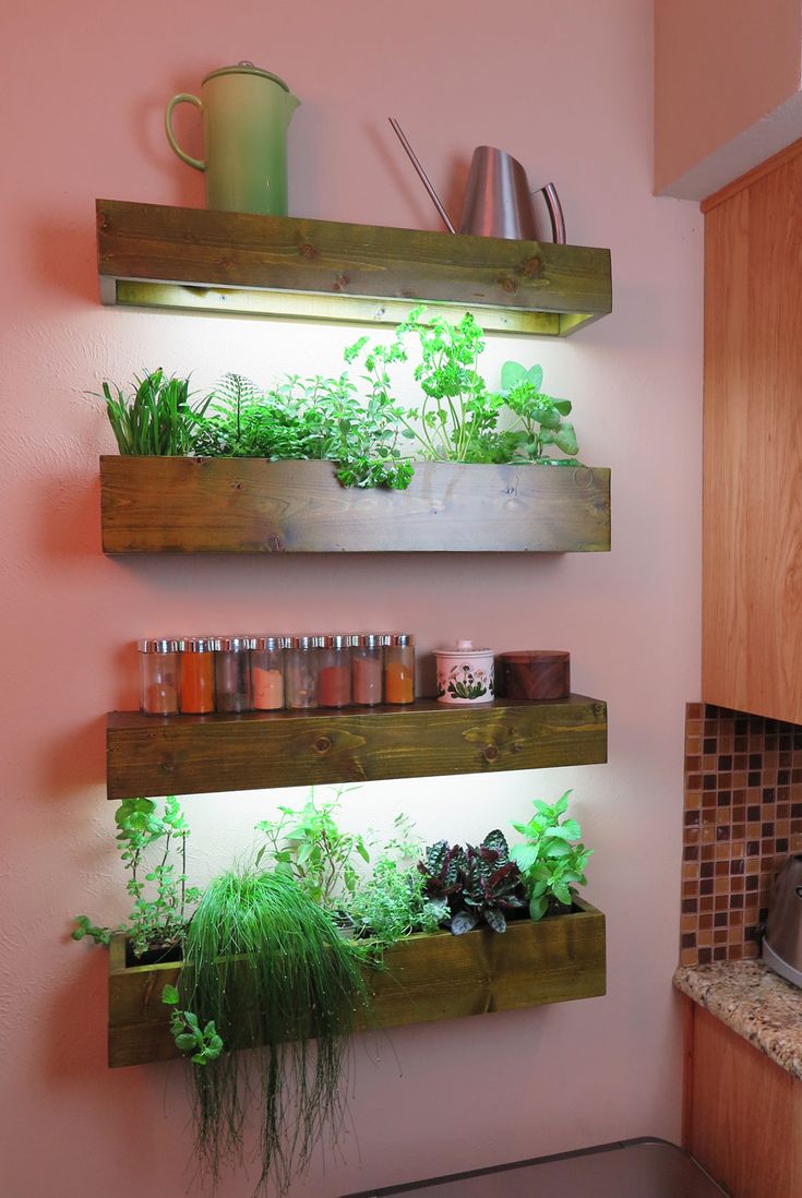 Coastal-Inspired White Kitchen with Herb Garden