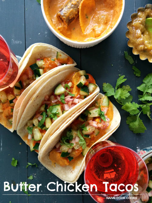 Butter Chicken Tacos