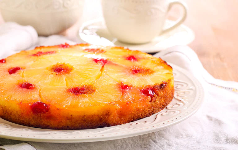 Lemon Pineapple Upside-Down Cake
