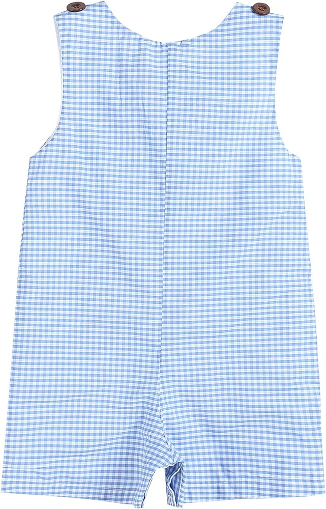 10. The Bailey Boys Baby Boys' Smocked Shortall