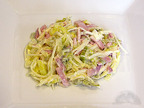 Porrusalda con un toque de queso #9
