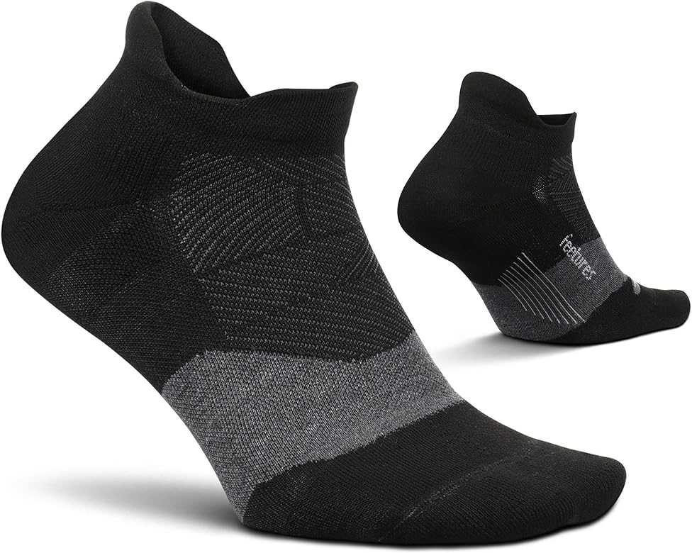 Feetures Elite Max Cushion No-Show Tab Socks
