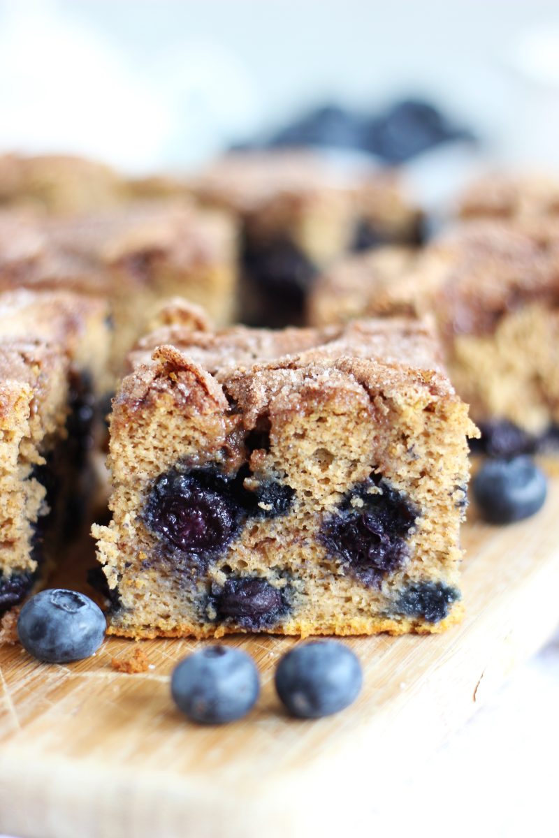 Protein-Packed Coffee Cake with Chocolate Chips