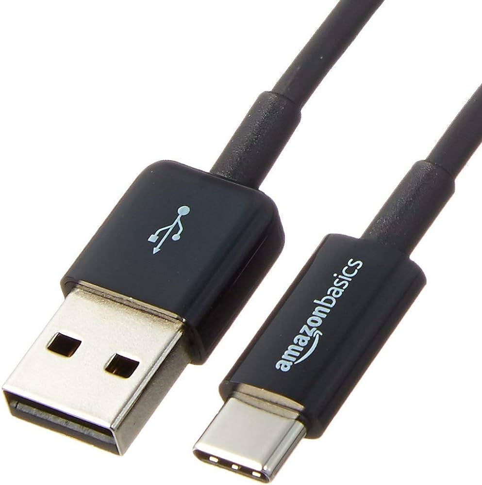 AmazonBasics USB Type-C to USB-A 2.0 Male Charger Cable