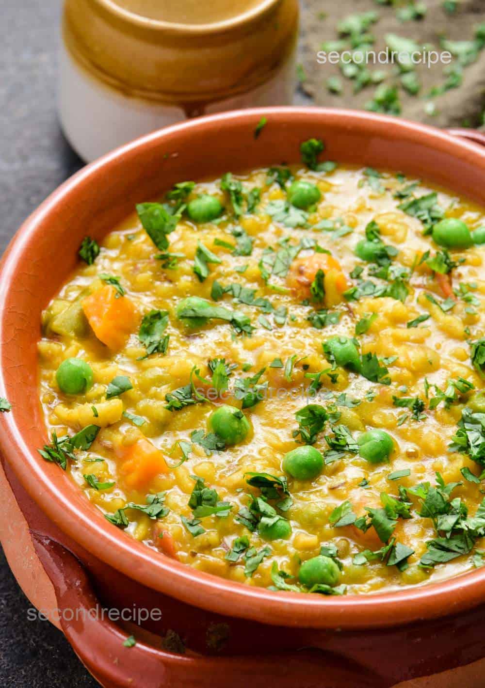 Brown Rice and Moong Dal Khichdi