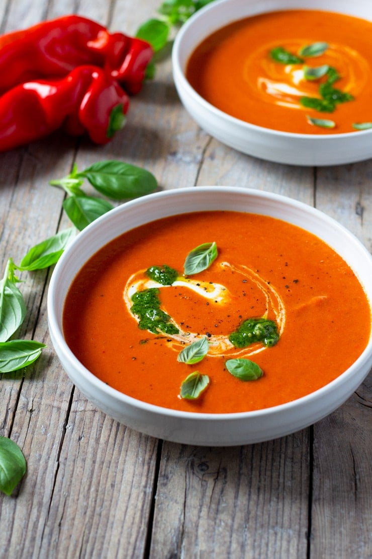 Roasted Red Pepper Soup