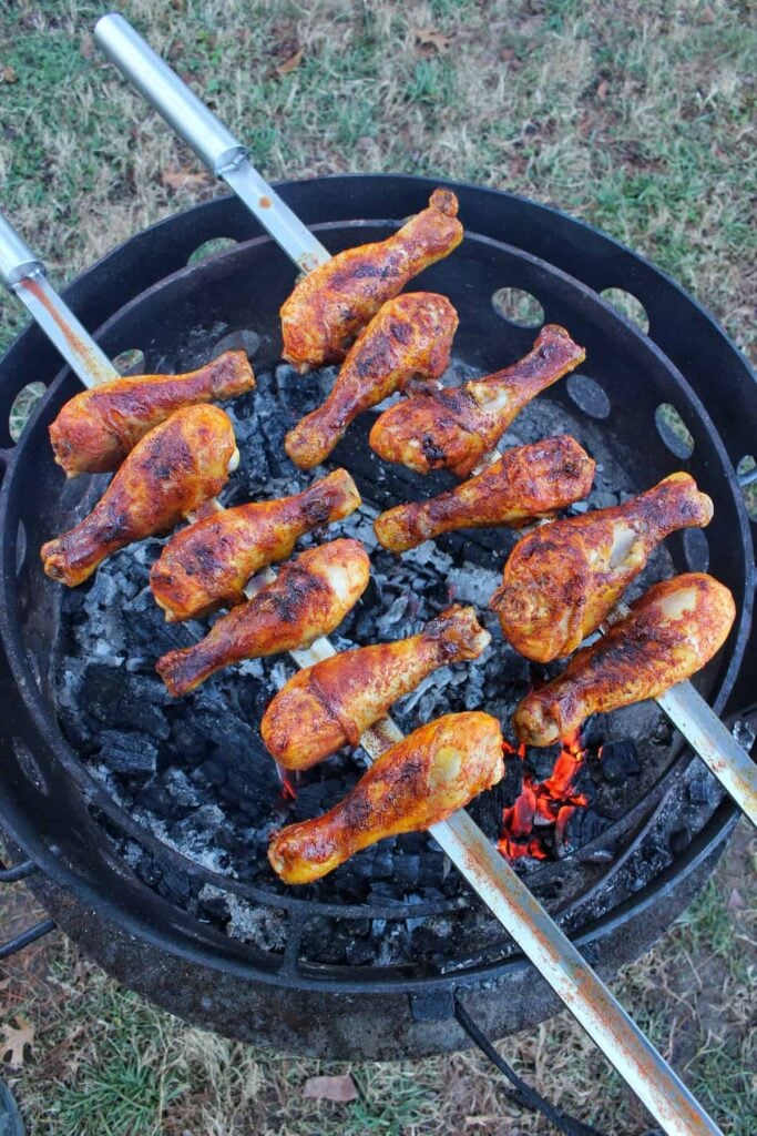 Chicken Drumstick Skewers