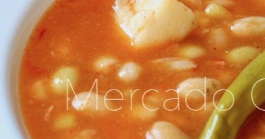 Receta de Pochas a la navarra con bacalao