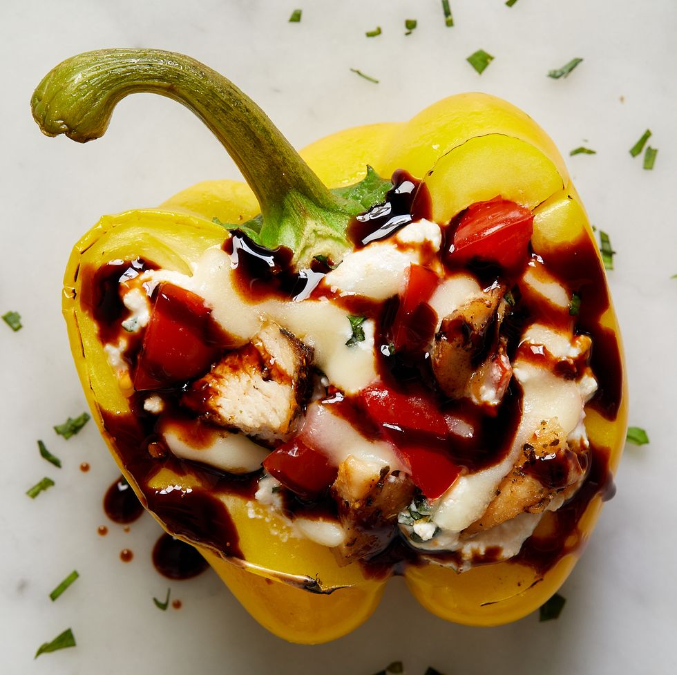 Caprese Stuffed Bell Peppers