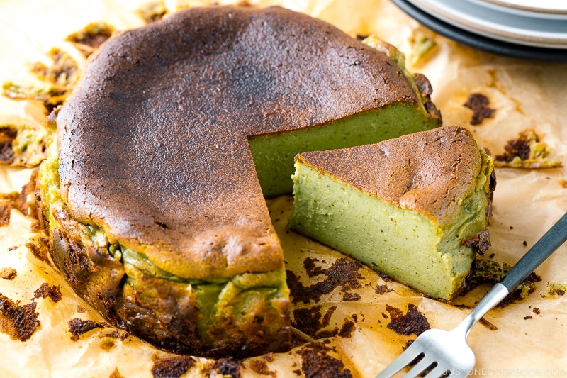 Matcha Red Bean Cake Recipe #9