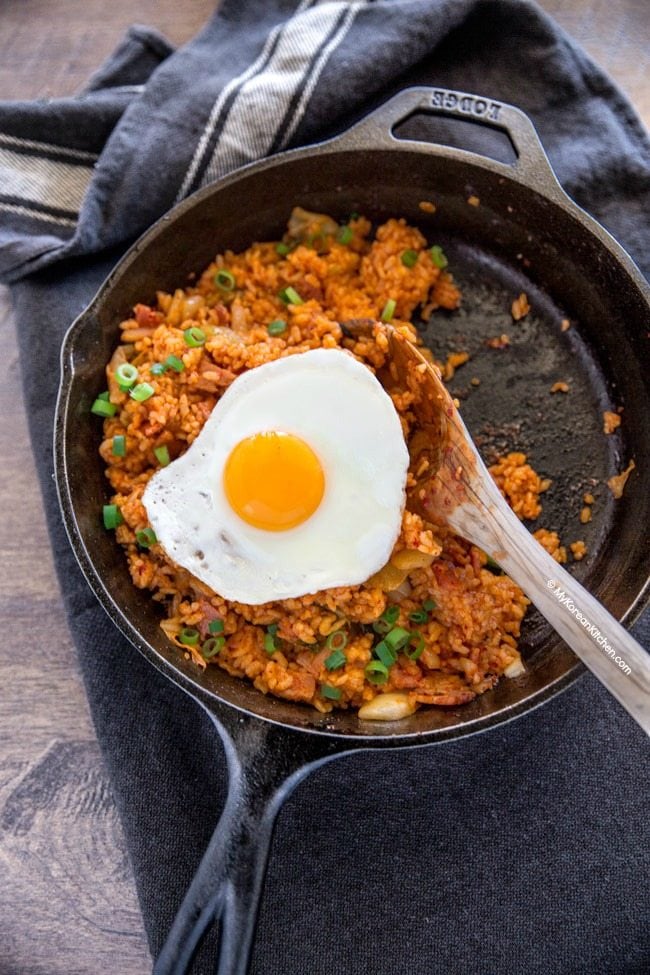 Kimchi Egg Fried Rice