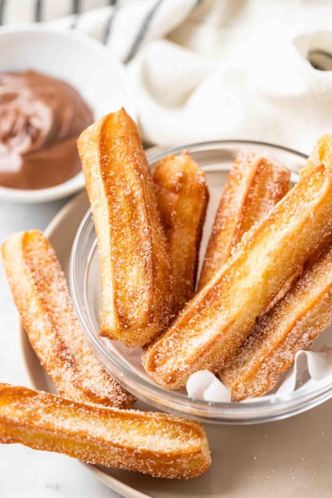 Churros con Chocolate - Receta con Airfryer