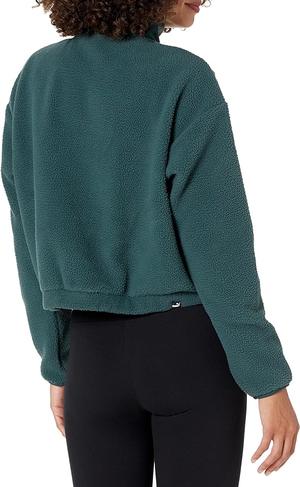 9. PUMA Women's Core Long Sleeve Half Zip Top