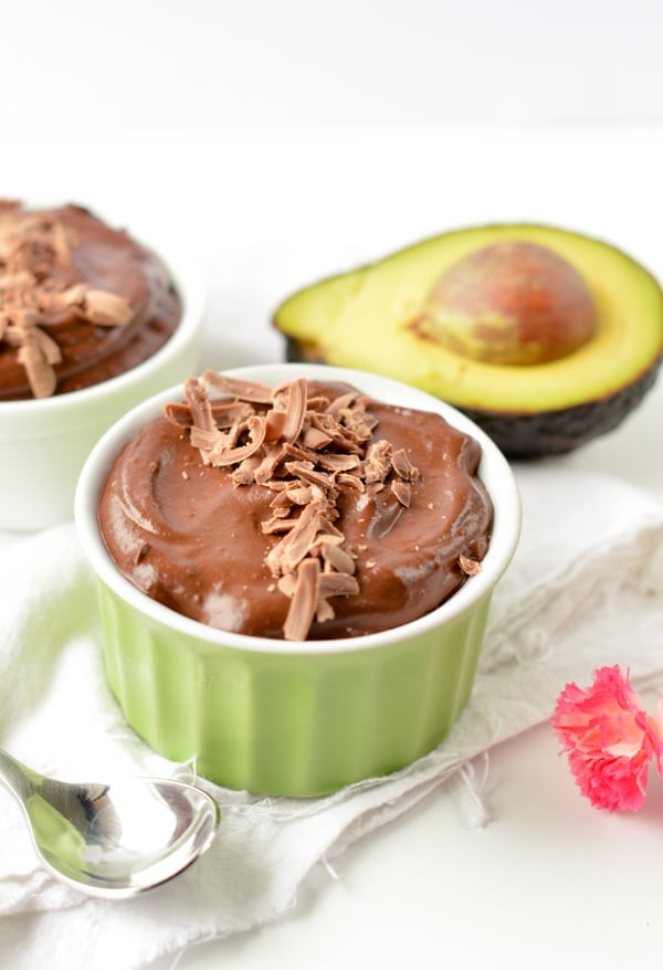 Keto Chocolate Avocado Mousse