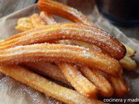 Churros con chocolate - Receta fácil y rápida de La Cocina de Laura