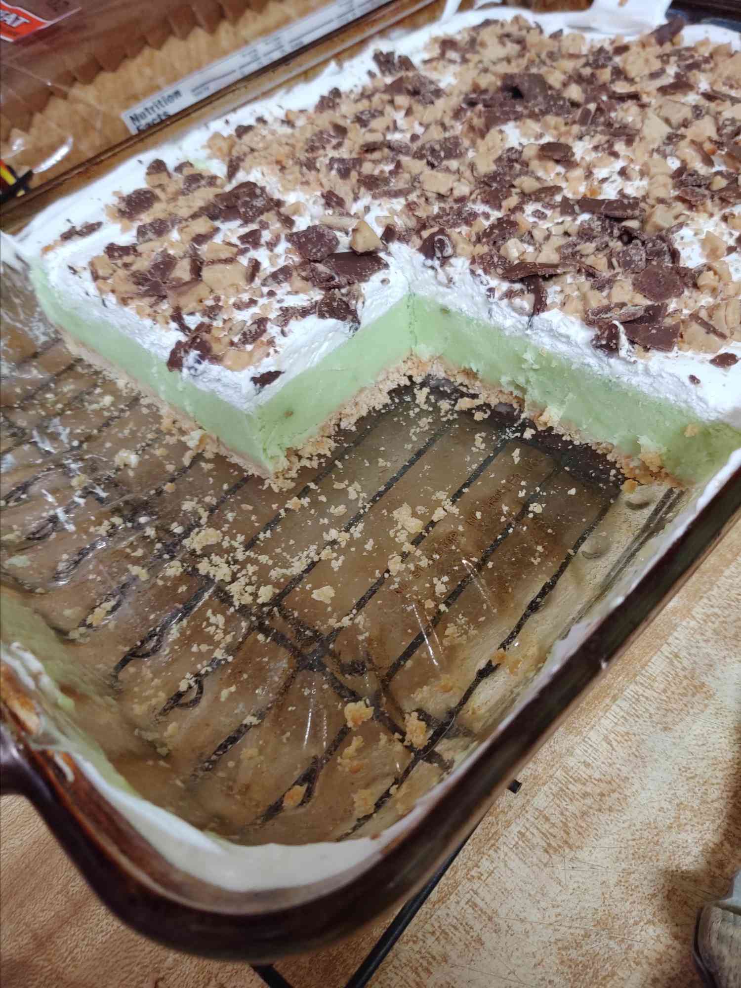 Pistachio Ice Cream Cake