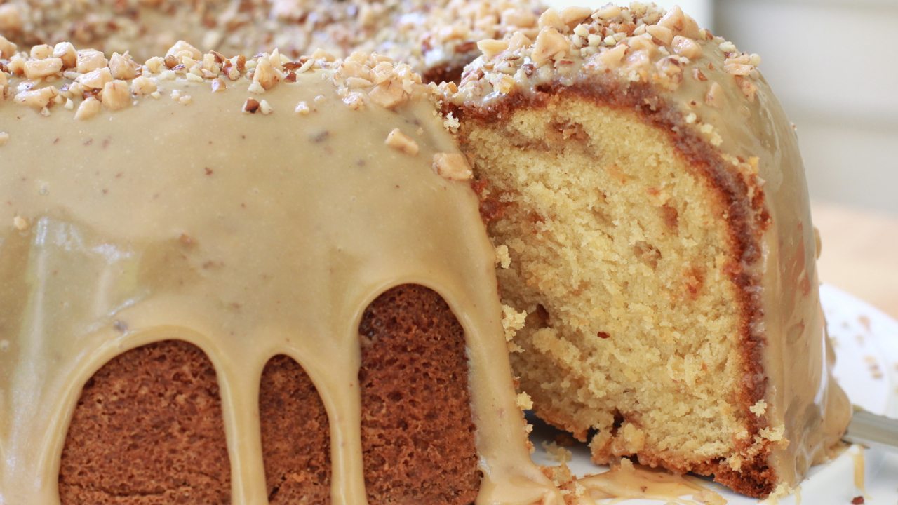 Caramel Pound Cake Recipe