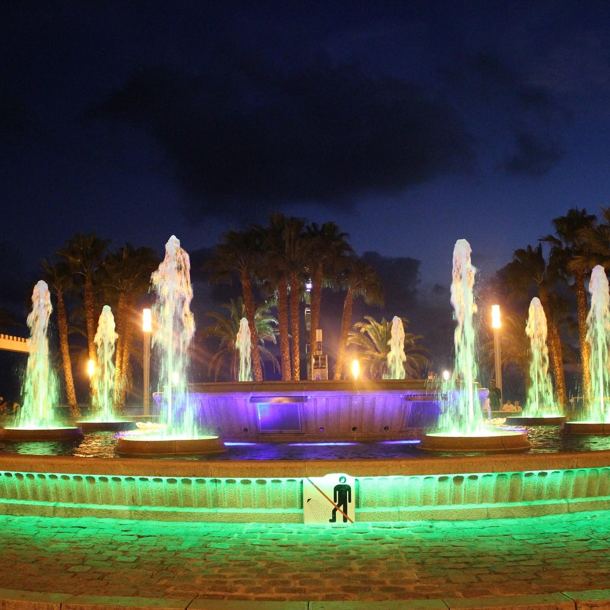 Salou Illuminated Fountain
