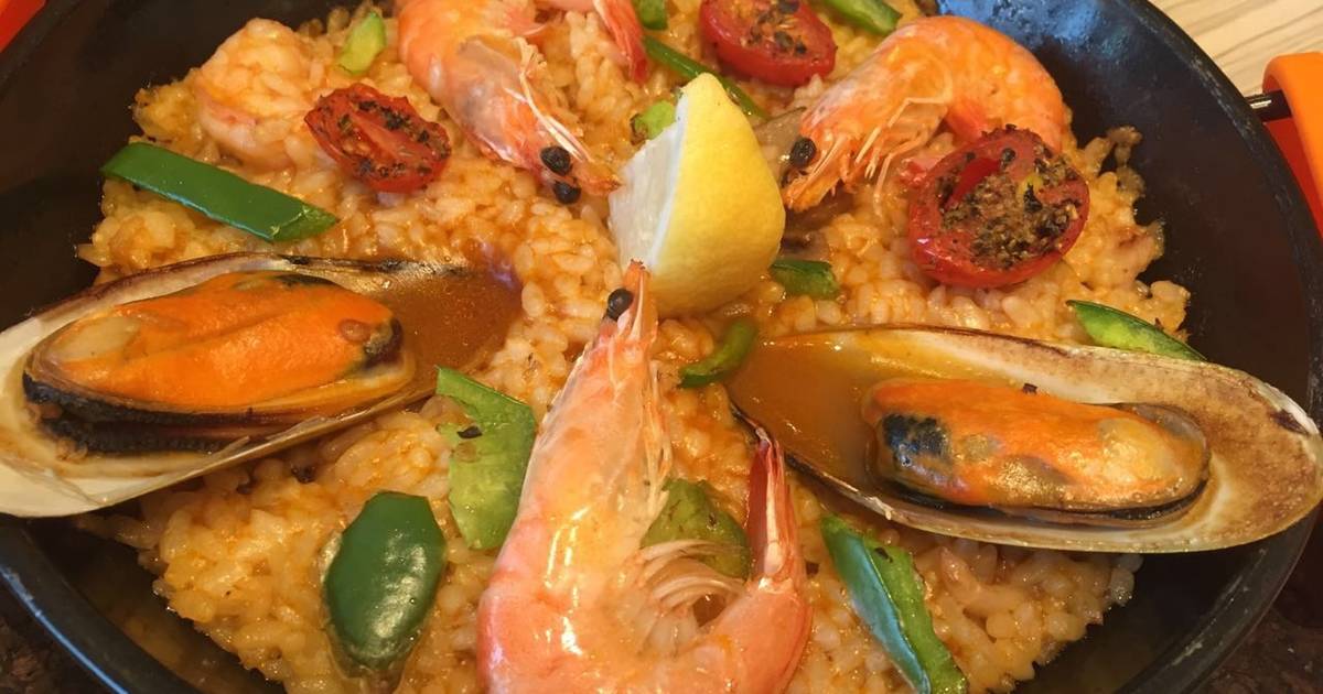 Arroz con almejas a la oriental
