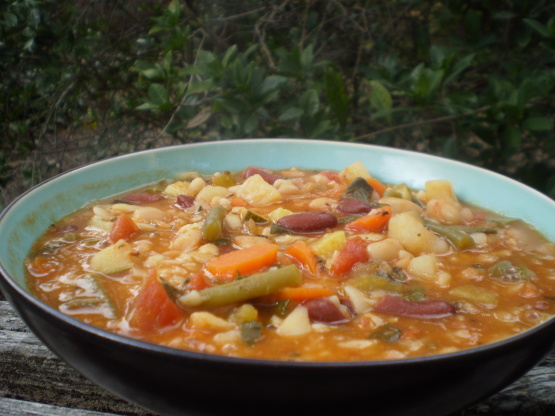 Tuscan Minestrone Soup