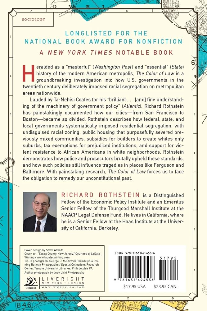 The Color of Law: A Forgotten History of How Our Government Segregated America