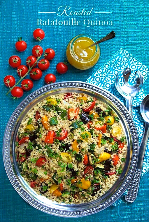 Ratatouille with Herbed Quinoa
