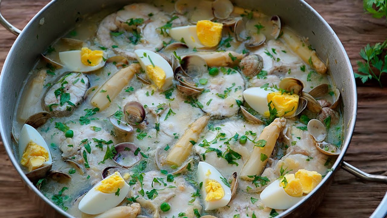 Merluza a la koskera - Receta de Las Recetas de MJ