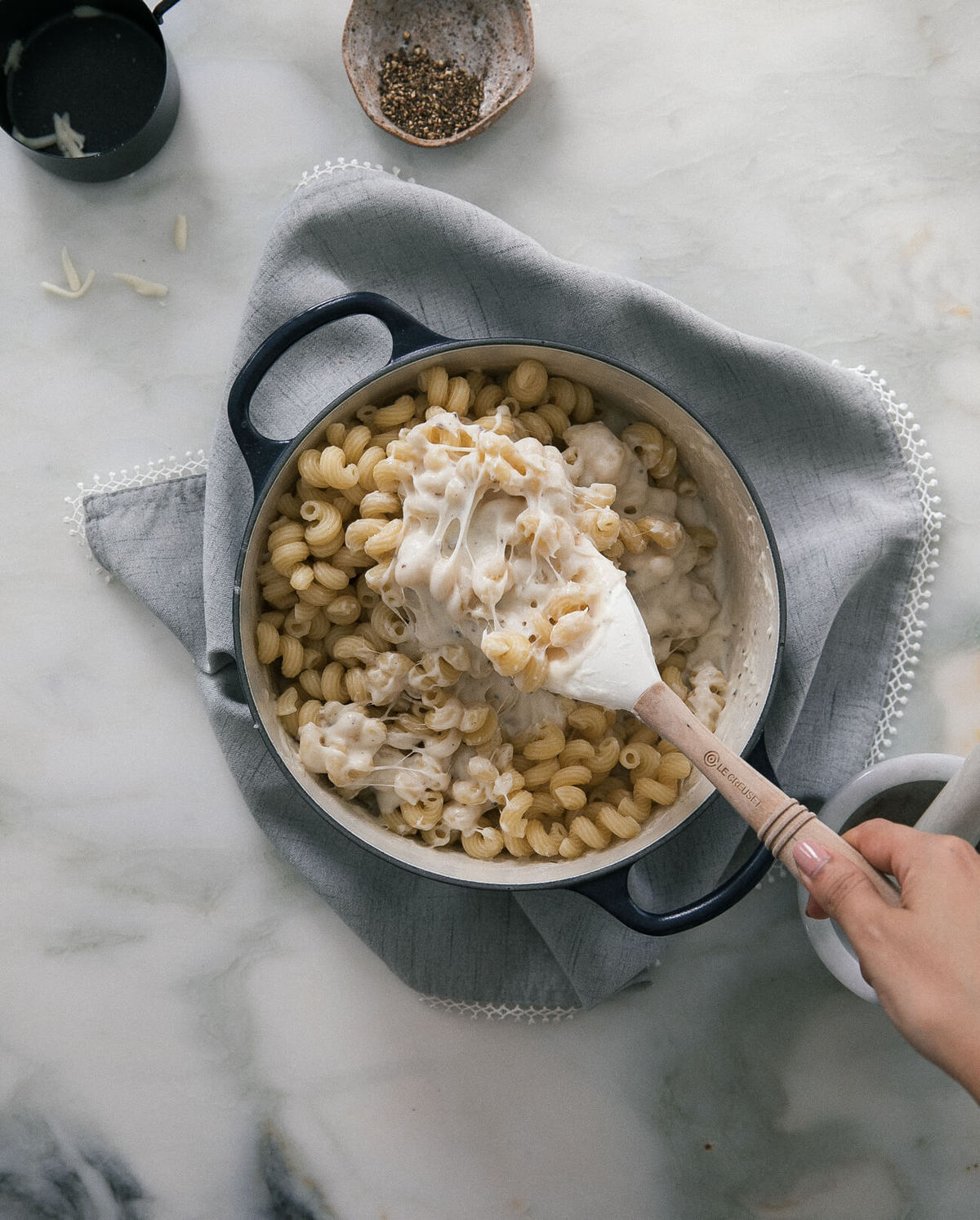 Cacio e Pepe Mac and Cheese