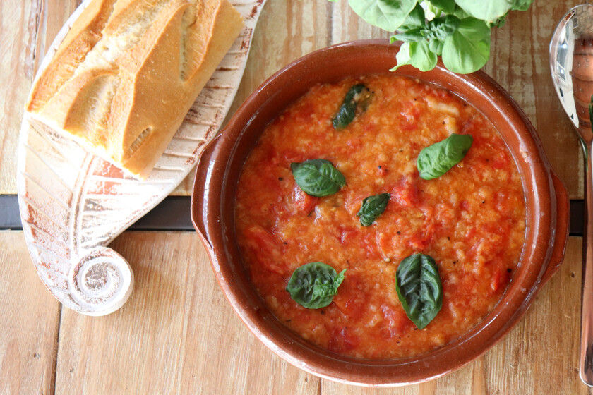 Pappa al Pomodoro - Receta con calabacín