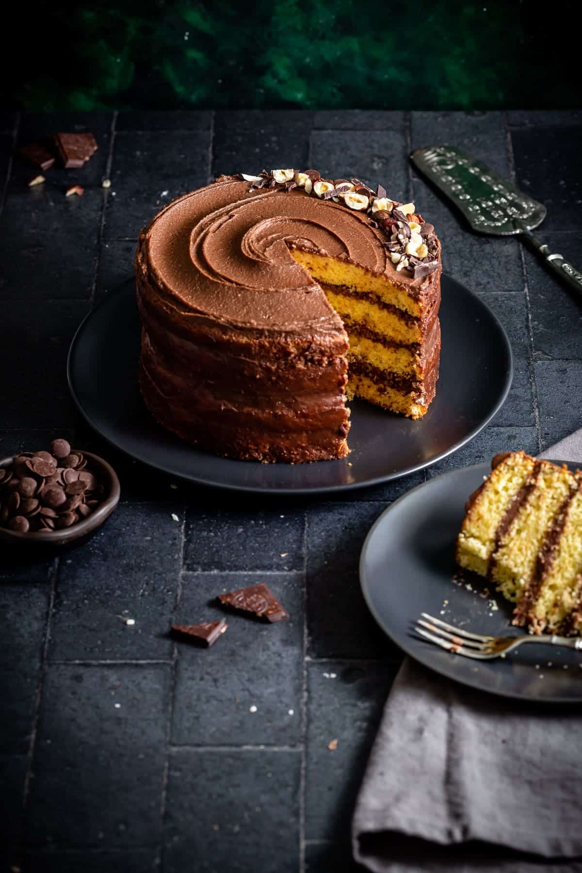 Hazelnut and Lemon Cake