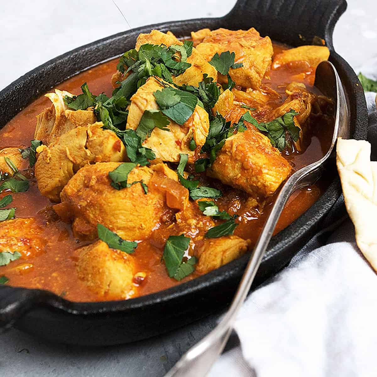 Quick and Easy Chicken Vindaloo
