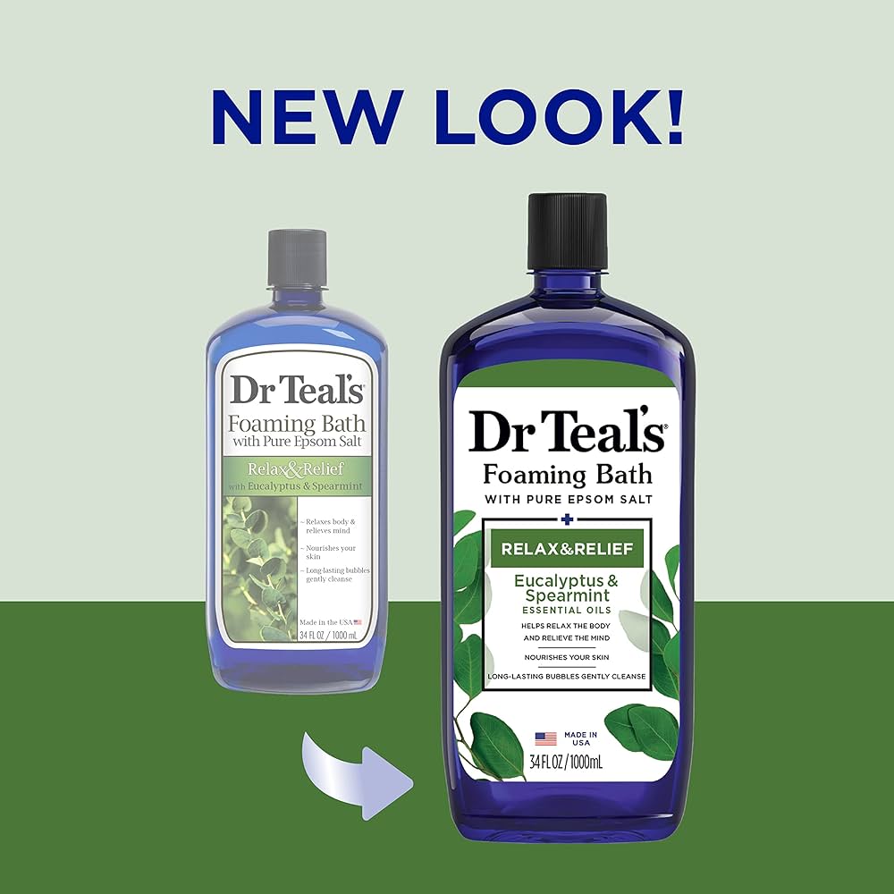Dr. Teal's Foaming Bath with Pure Epsom Salt