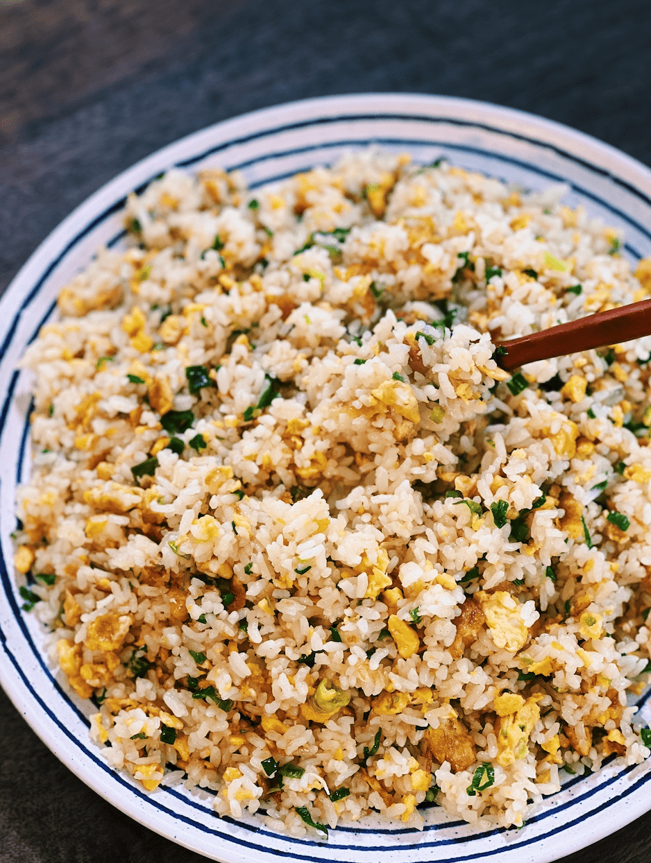 Mushroom and Truffle Egg Fried Rice