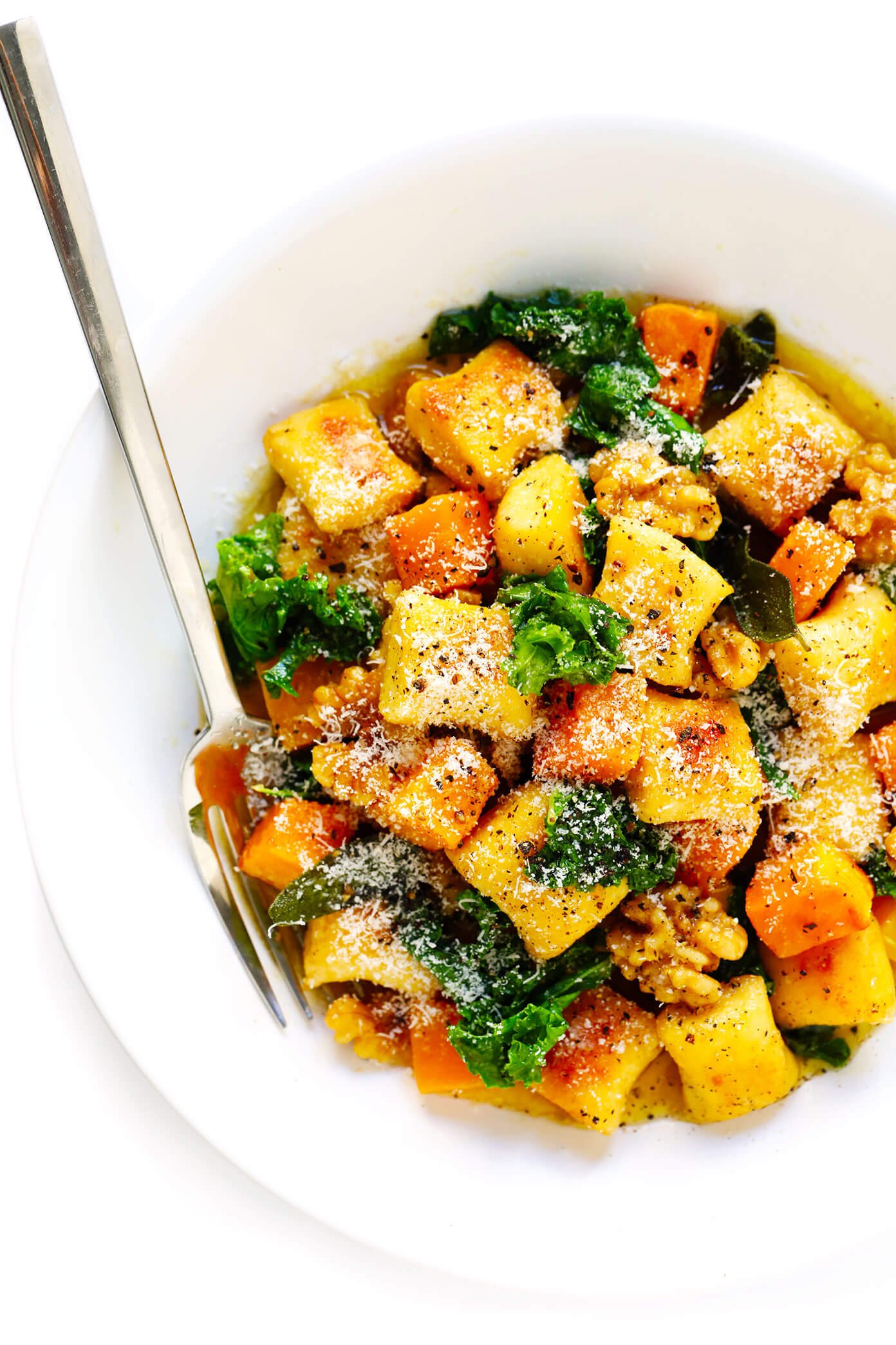 Butternut Squash Gnocchi with Brown Butter Sage Sauce
