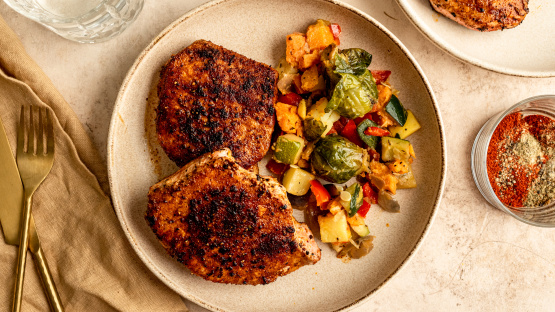 Cajun Boneless Pork Chops