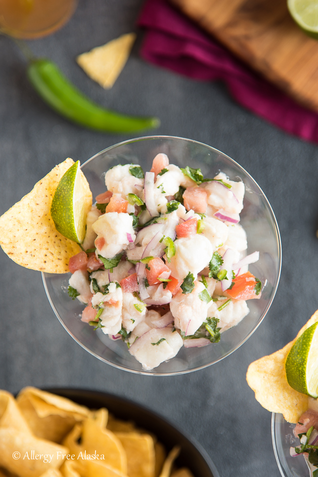 Halibut Ceviche