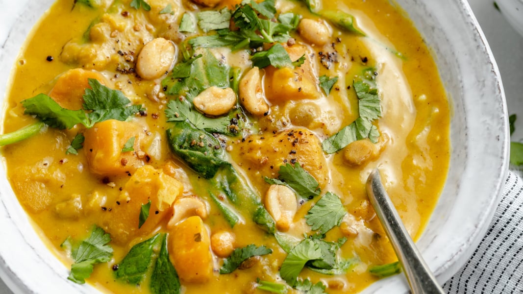4. Creamy Butternut Squash Stew