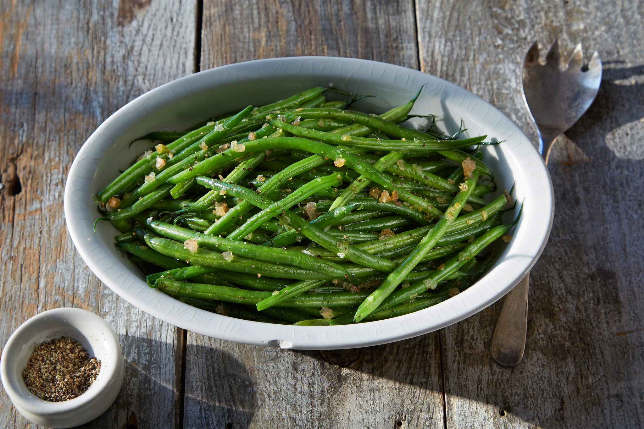 Green Beans with Shallots